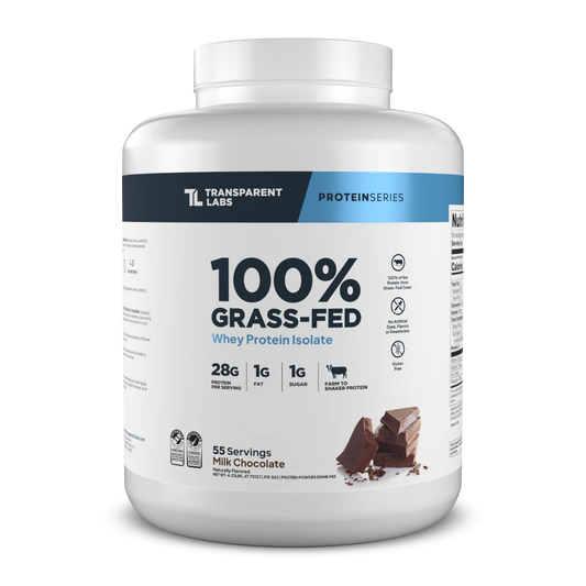 Transparent Labs Grass-Fed Whey Protein Isolate