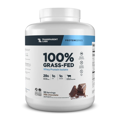 Transparent Labs Grass-Fed Whey Protein Isolate